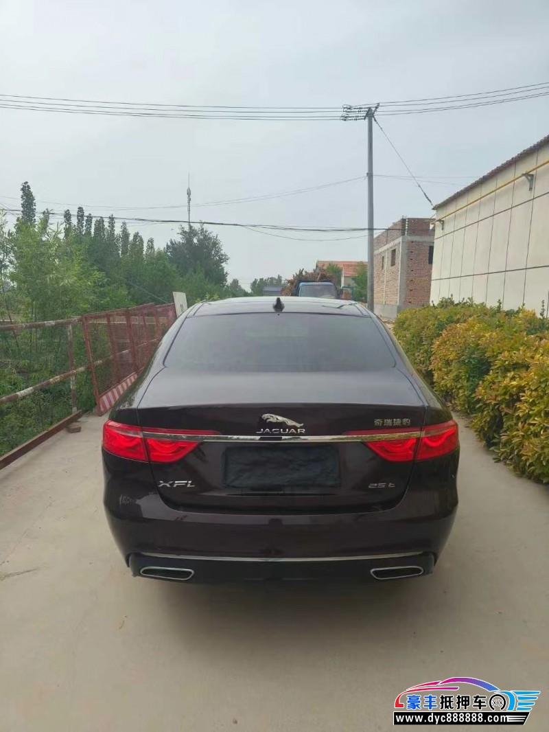 20年捷豹XFL轿车抵押车出售