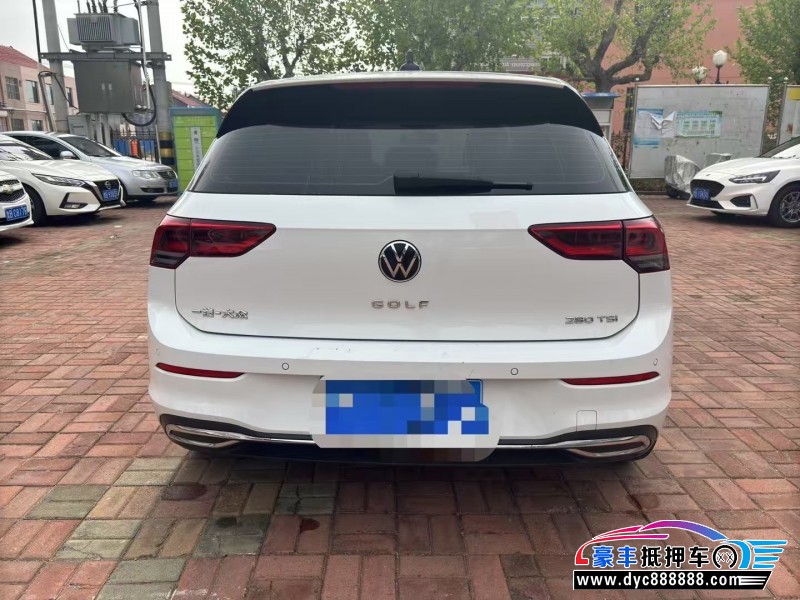 22年大众高尔夫轿车抵押车出售