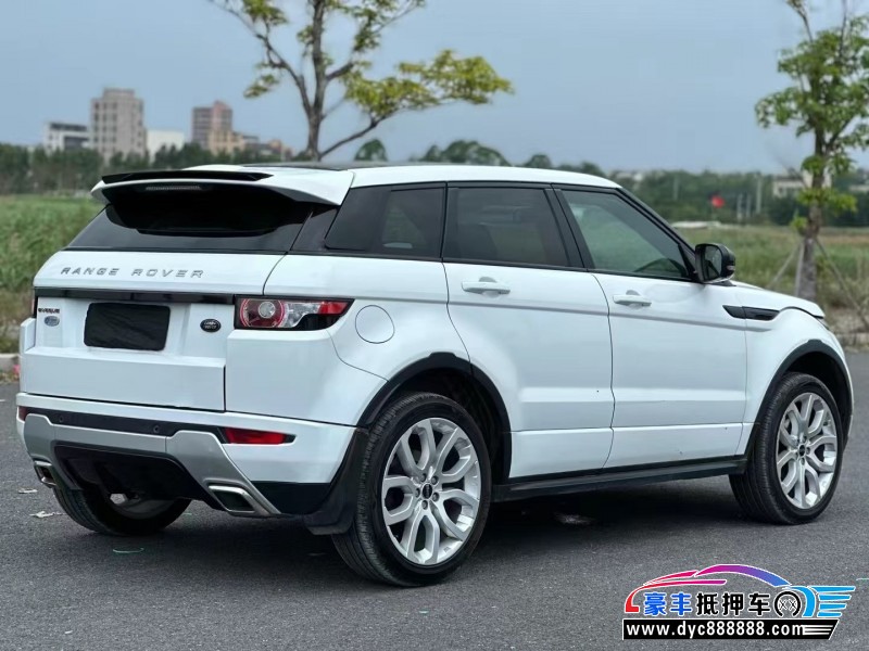 12年路虎揽胜极光轿车抵押车出售