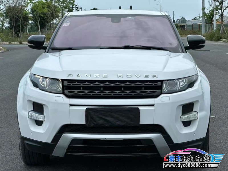 12年路虎揽胜极光轿车抵押车出售