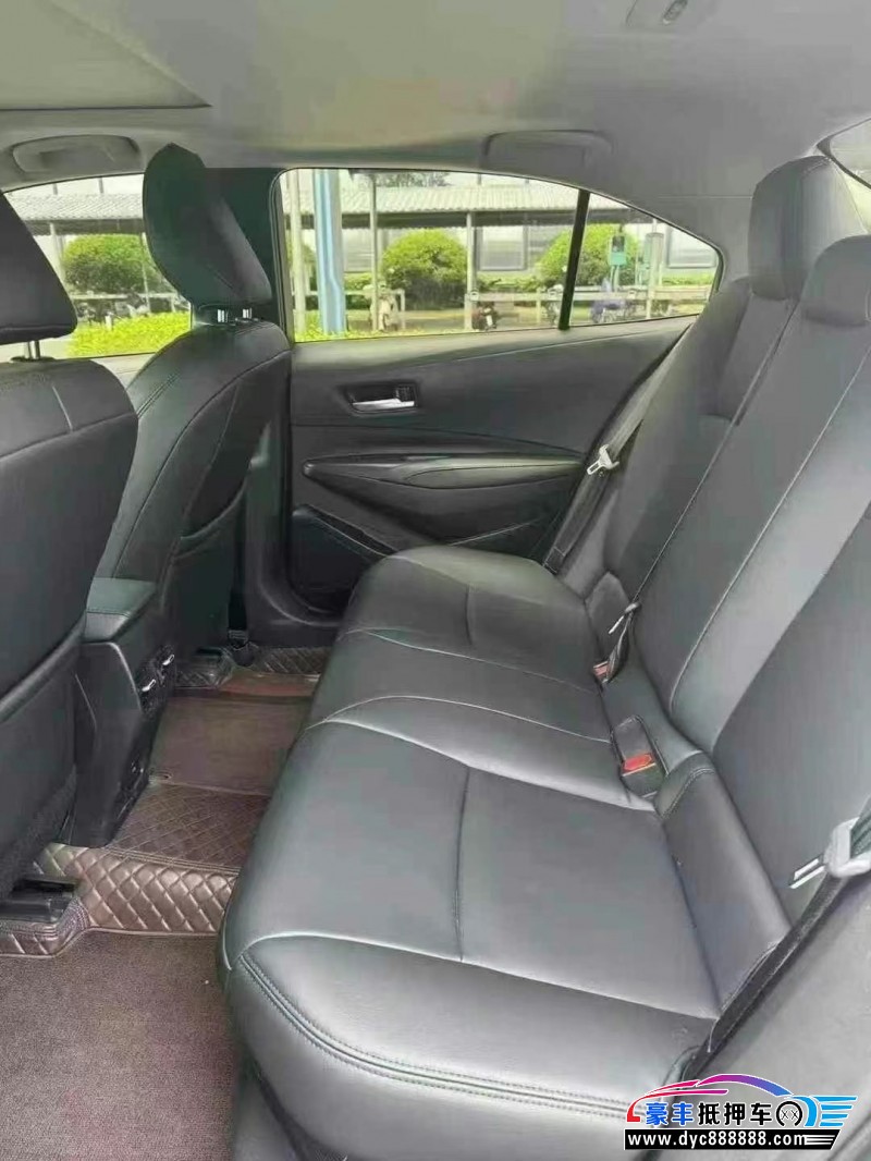 23年丰田卡罗拉轿车抵押车出售