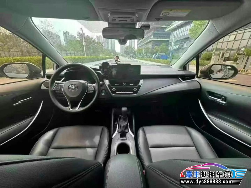 23年丰田卡罗拉轿车抵押车出售