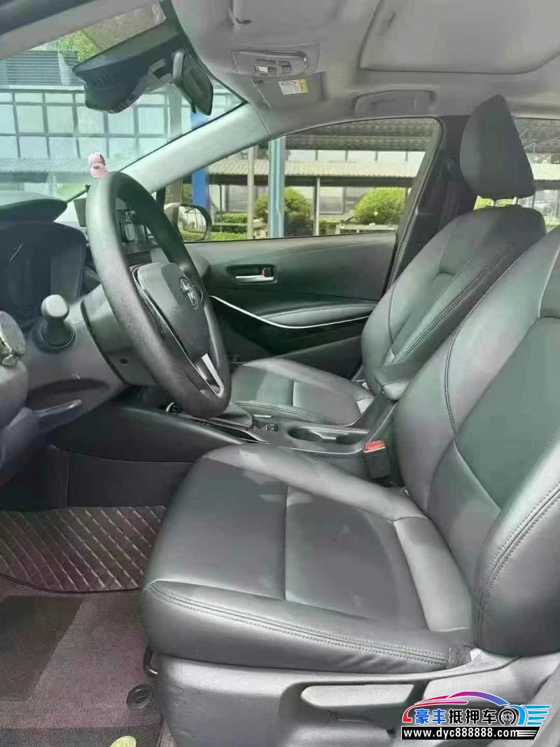 23年丰田卡罗拉轿车抵押车出售