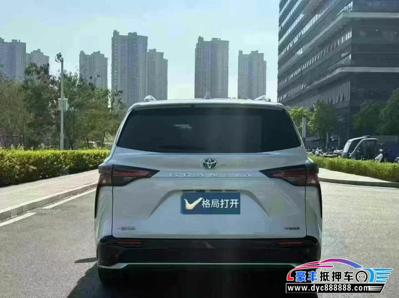 23年丰田格瑞维亚轿车抵押车出售