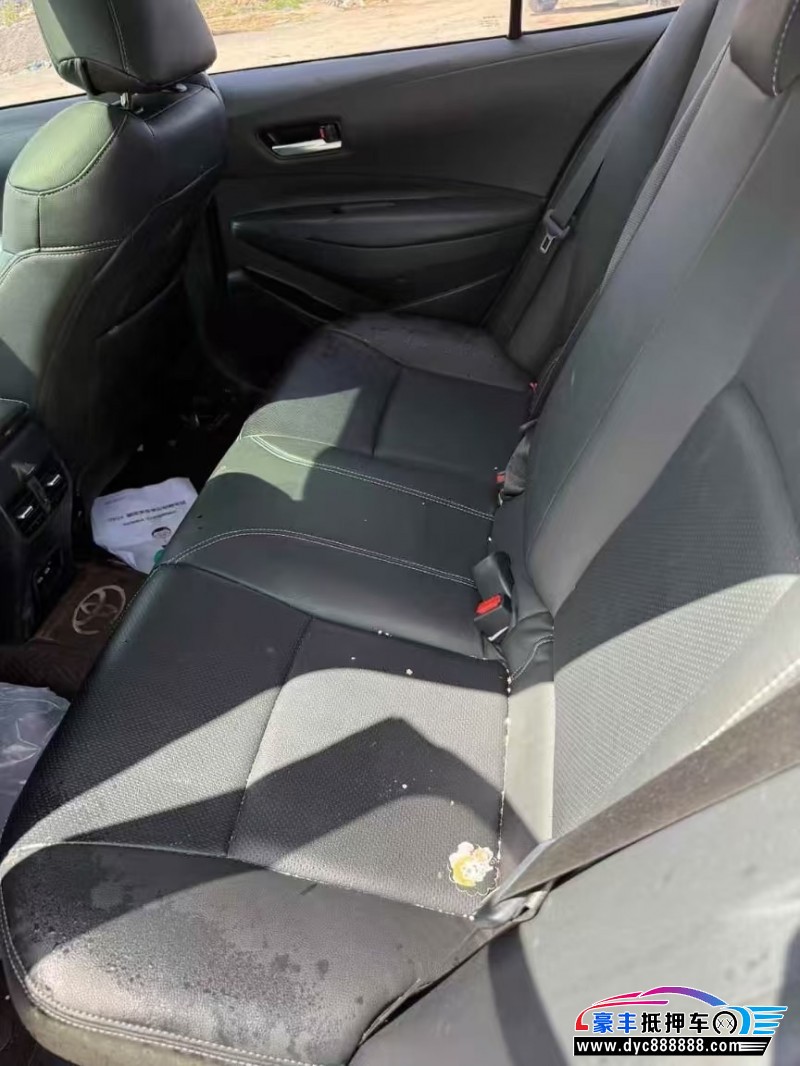 22年丰田卡罗拉轿车抵押车出售