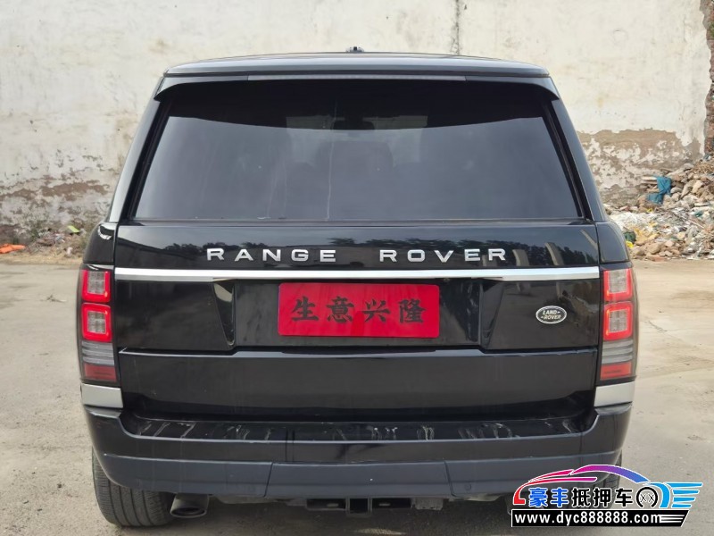 14年路虎揽胜行政SUV抵押车出售