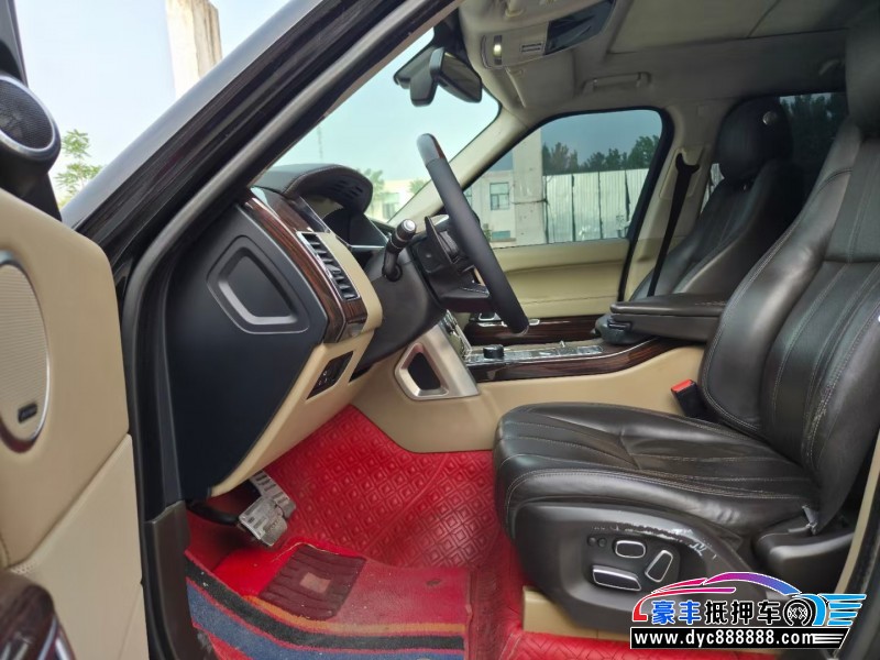 14年路虎揽胜行政SUV抵押车出售