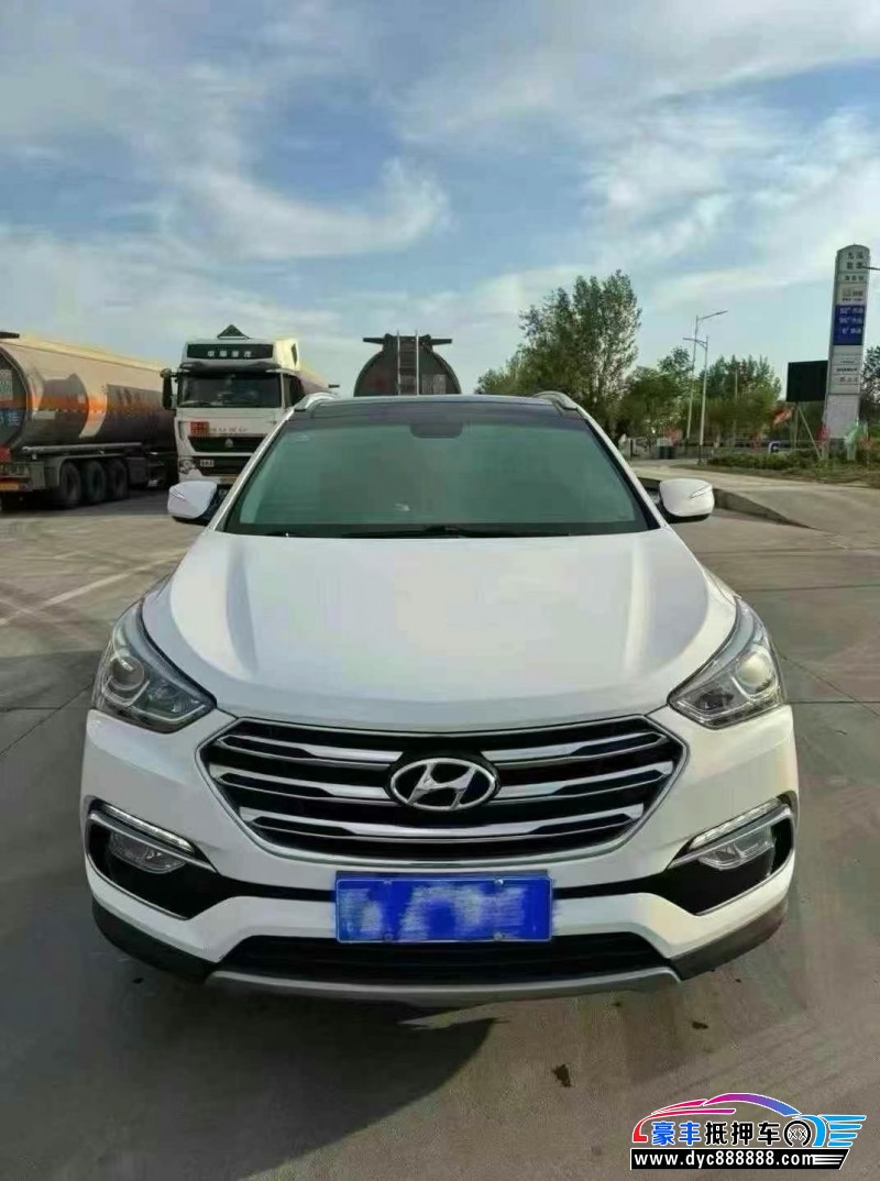 17年现代新胜达SUV抵押车出售