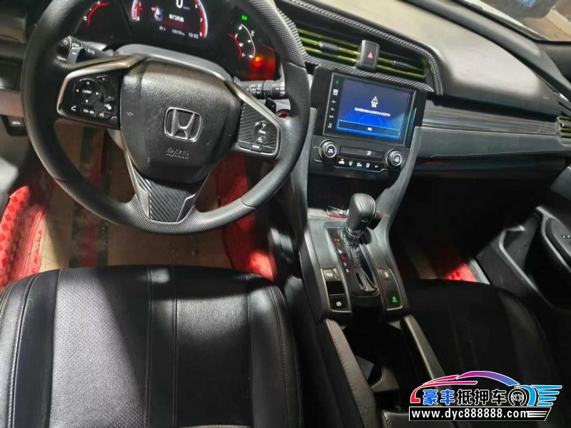 21年本田思域轿车抵押车出售