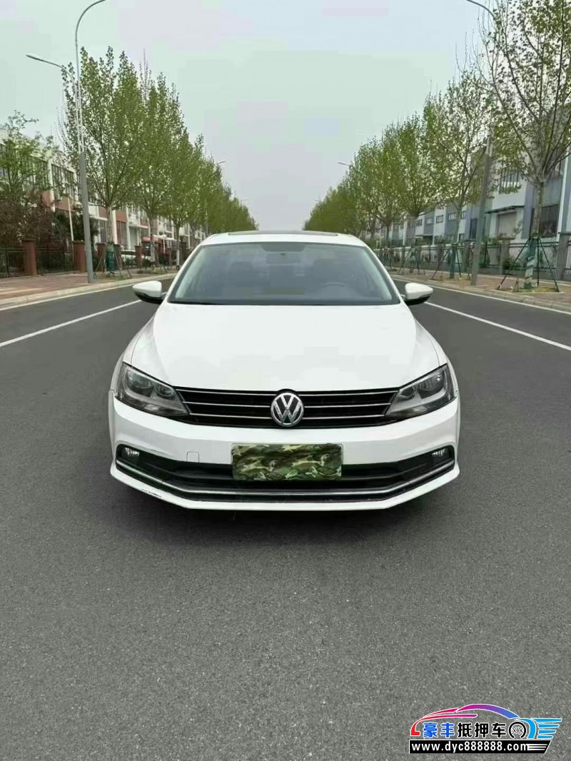 16年大众速腾轿车抵押车出售