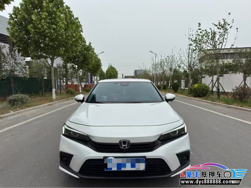 22年本田思域轿车抵押车出售