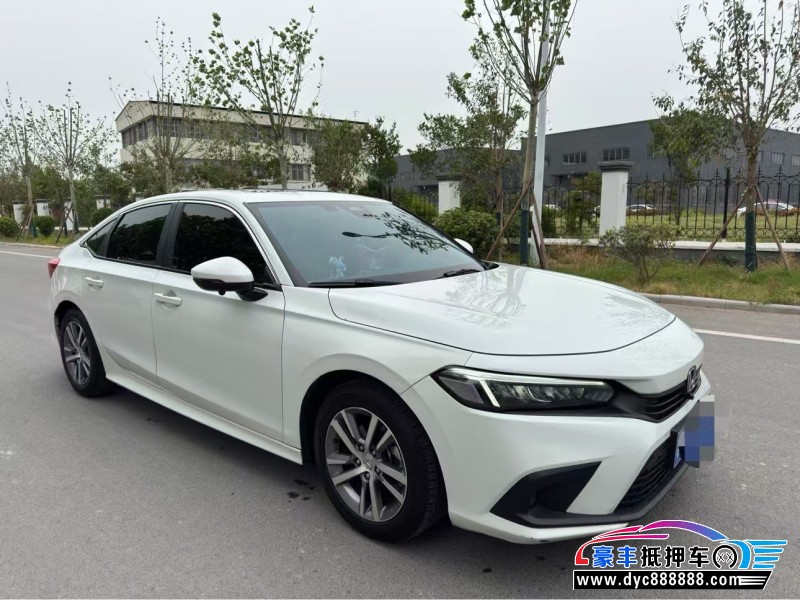 22年本田思域轿车抵押车出售