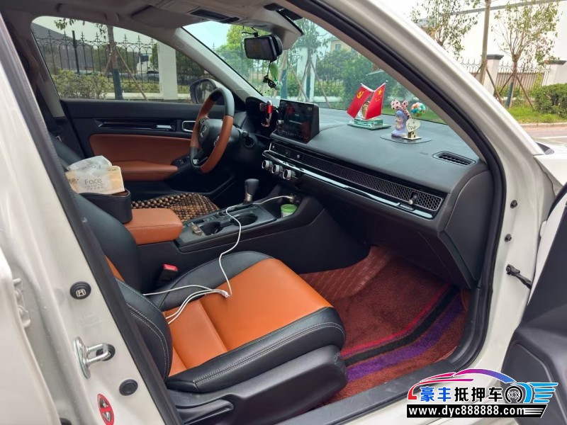 22年本田思域轿车抵押车出售