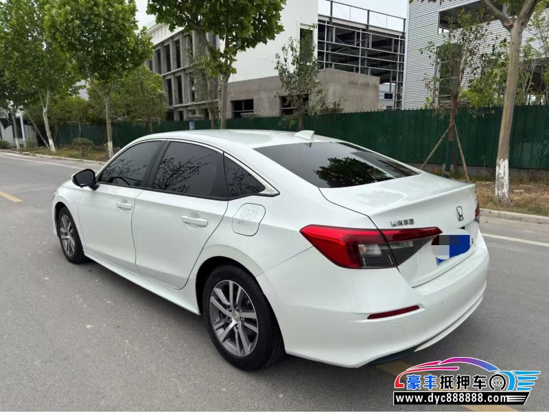 22年本田思域轿车抵押车出售