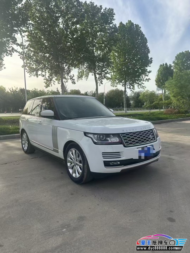 16年路虎揽胜行政轿车抵押车出售