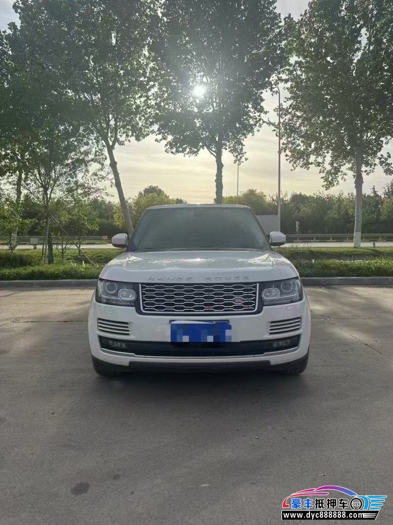16年路虎揽胜行政轿车抵押车出售