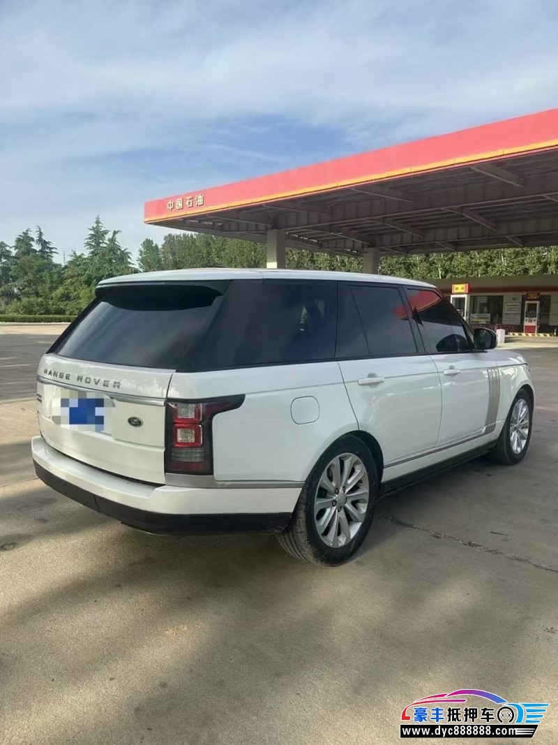 16年路虎揽胜行政轿车抵押车出售