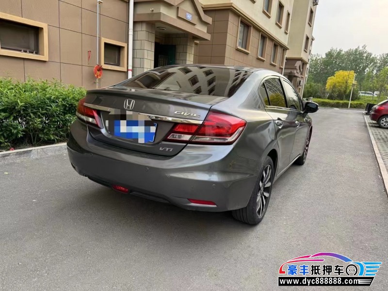 14年本田思域轿车抵押车出售