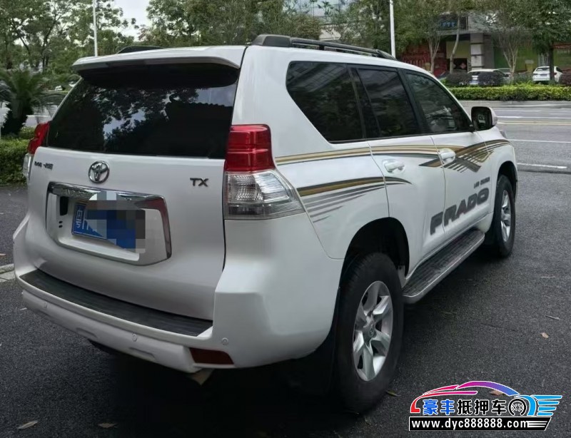 12年丰田普拉多（霸道）轿车抵押车出售