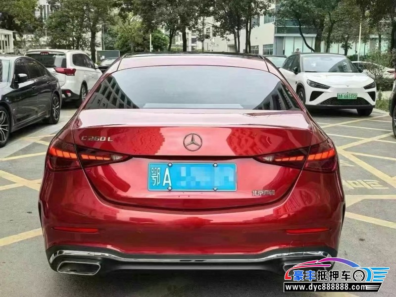 22年奔驰C轿车抵押车出售