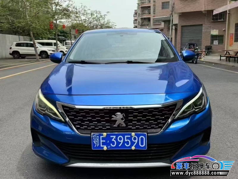 19年标致408轿车抵押车出售
