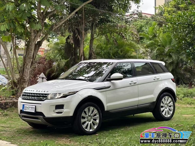 15年路虎揽胜极光轿车抵押车出售