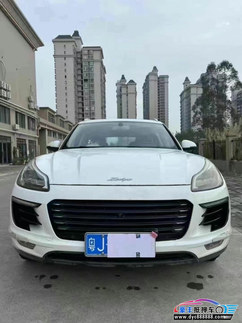 19年众泰SR9轿车抵押车出售