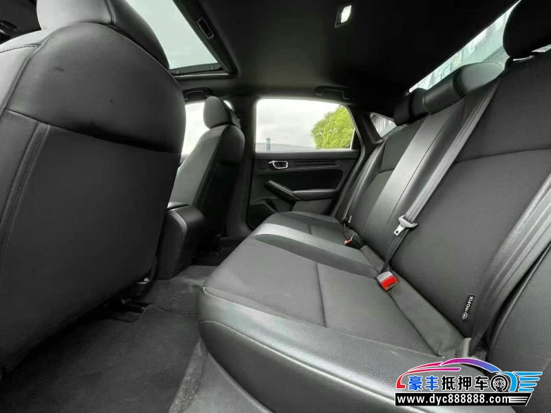 22年本田思域轿车抵押车出售