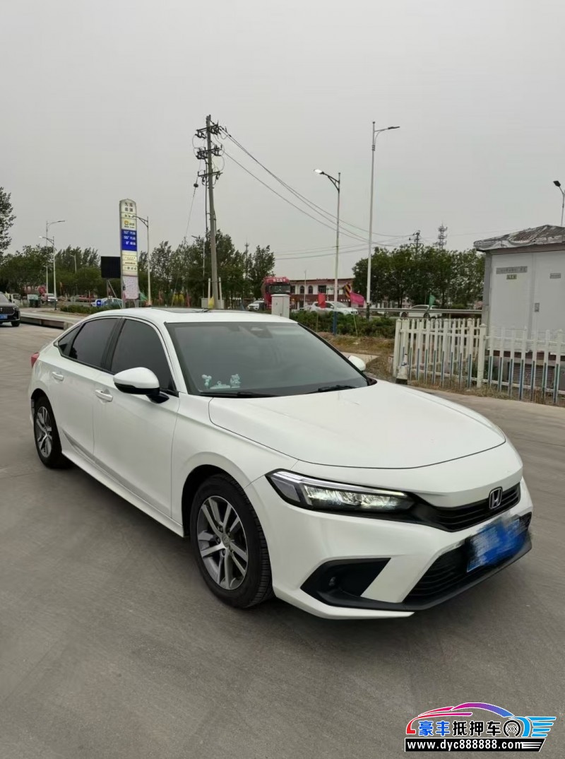 23年本田思域轿车抵押车出售