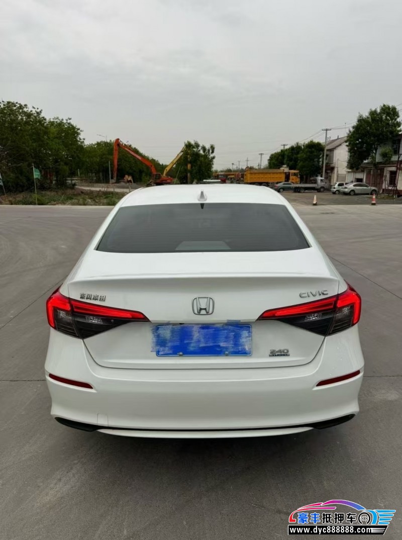 23年本田思域轿车抵押车出售