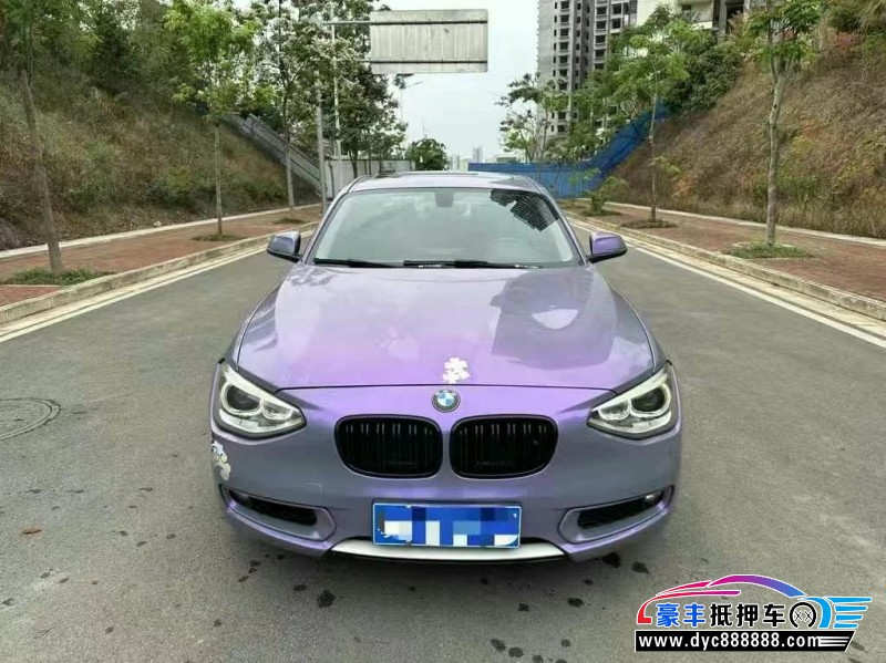 12年宝马1系轿车抵押车出售