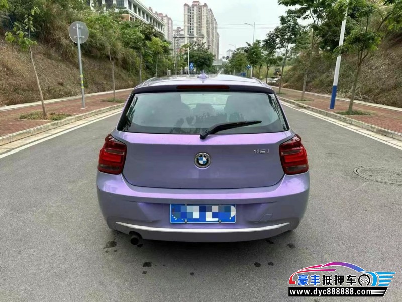 12年宝马1系轿车抵押车出售