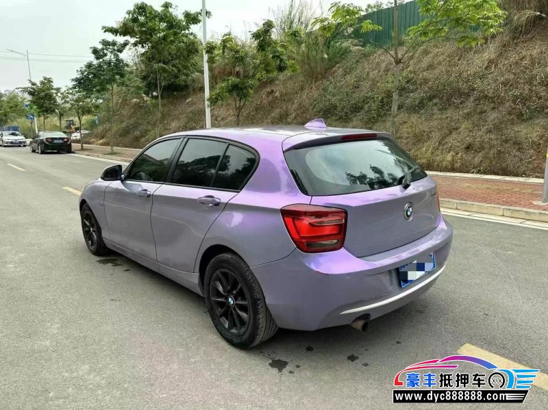 12年宝马1系轿车抵押车出售