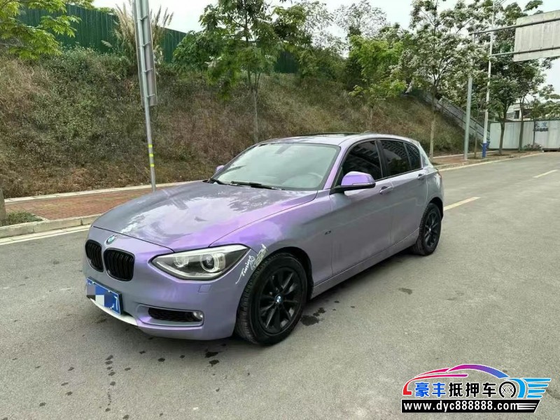 12年宝马1系轿车抵押车出售