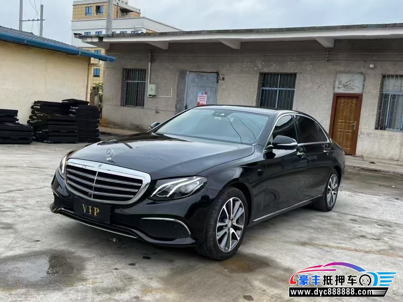 16年奔驰E轿车抵押车出售