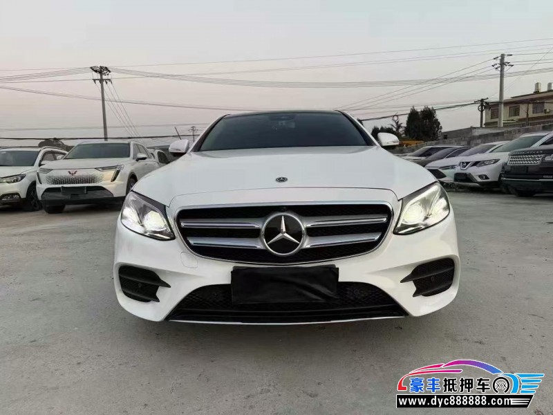 19年奔驰E轿车抵押车出售