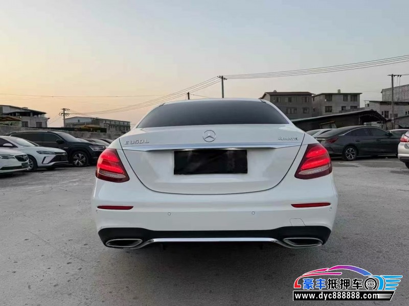 19年奔驰E轿车抵押车出售