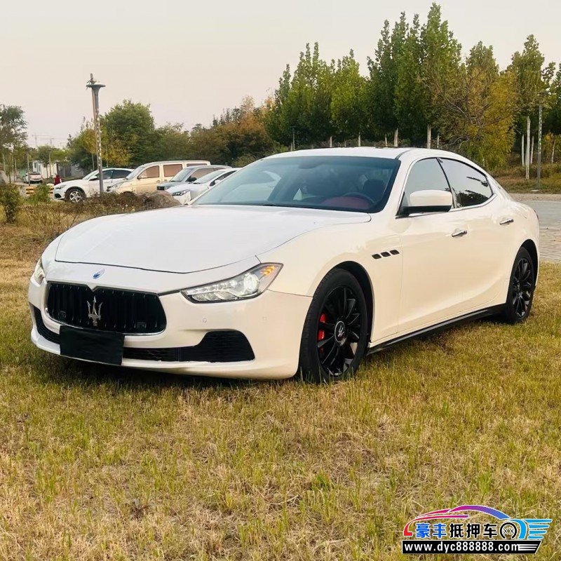 15年玛莎拉蒂Ghibli轿车抵押车出售