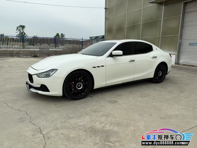 15年玛莎拉蒂Ghibli轿车抵押车出售