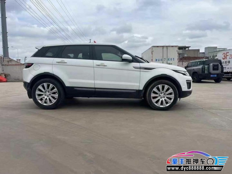 18年路虎揽胜极光轿车抵押车出售
