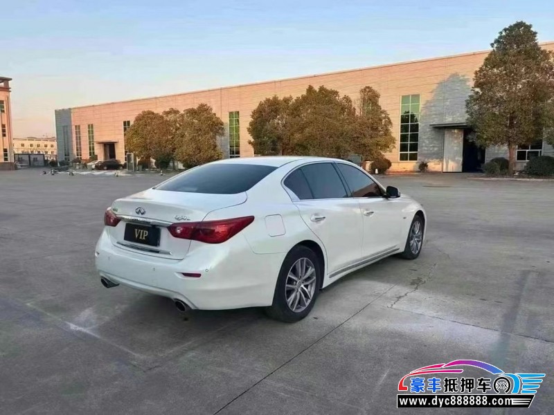 17年英菲尼迪Q50L轿车抵押车出售