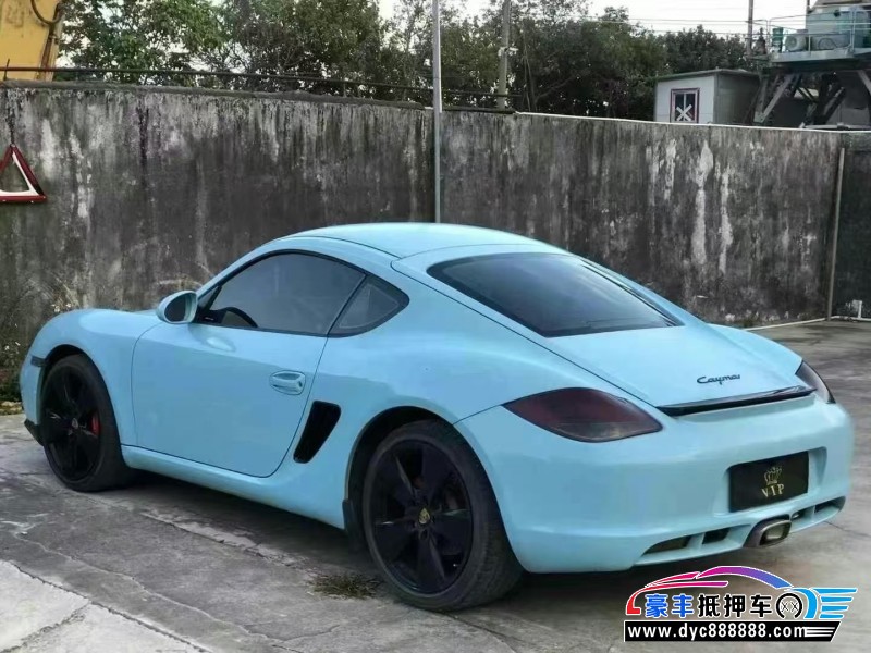 12年保时捷Cayman轿车抵押车出售