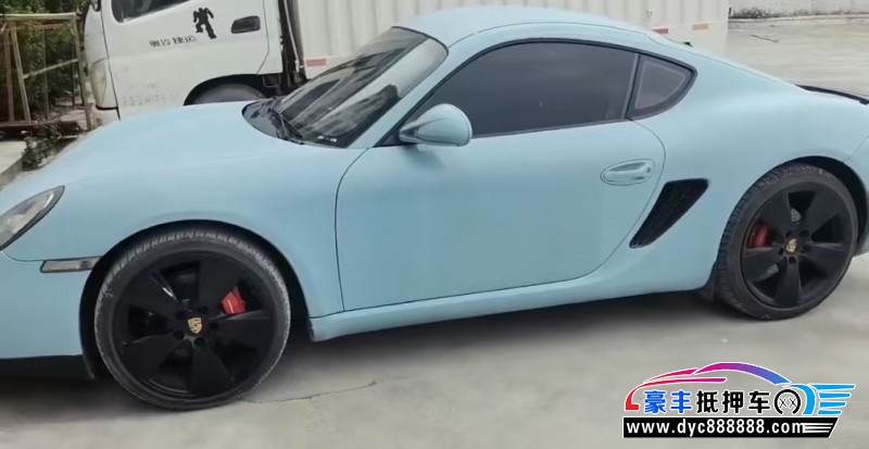 12年保时捷Cayman轿车抵押车出售