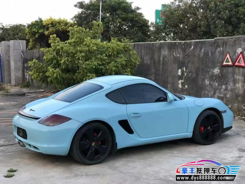 12年保时捷Cayman轿车抵押车出售