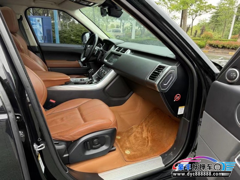 17年路虎揽胜运动版轿车抵押车出售