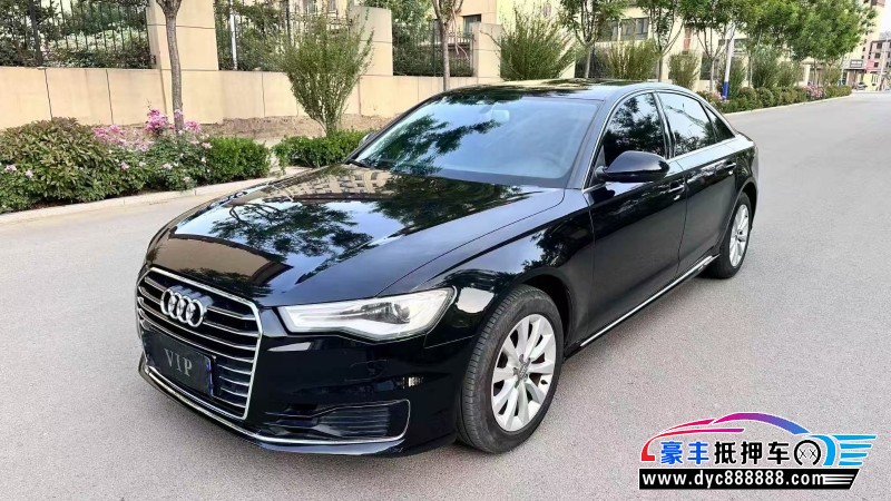 17年奥迪A6L轿车抵押车出售