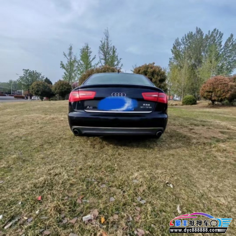 13年奥迪A6L轿车抵押车出售