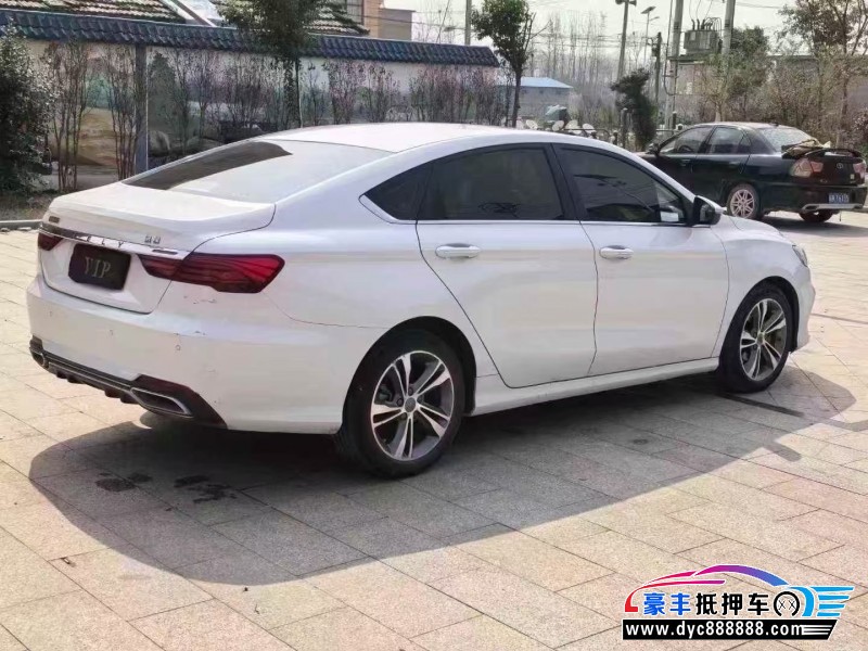 19年吉利缤瑞轿车抵押车出售