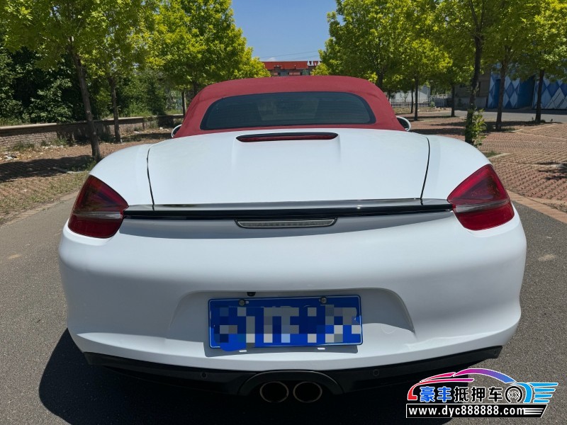 15年保时捷718跑车抵押车出售