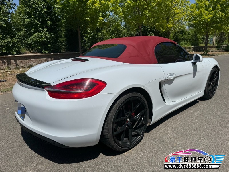 15年保时捷718跑车抵押车出售